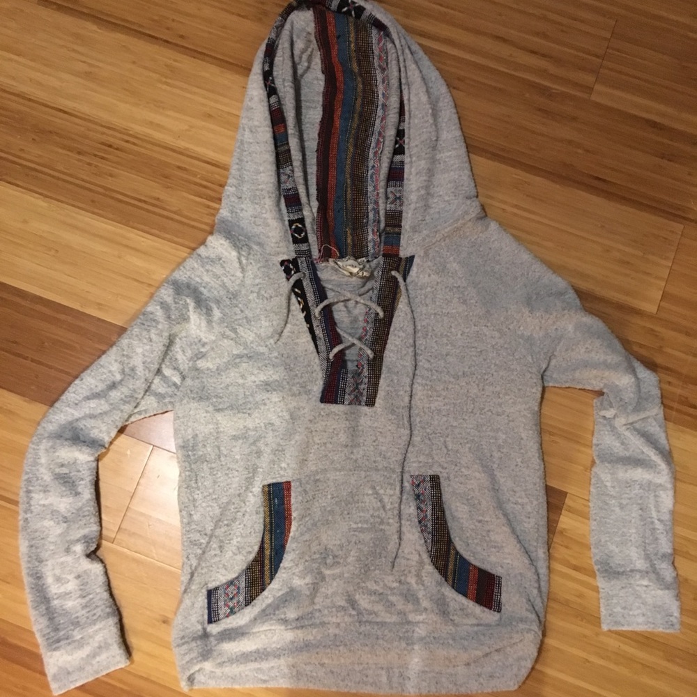 Aztec print hoodie!